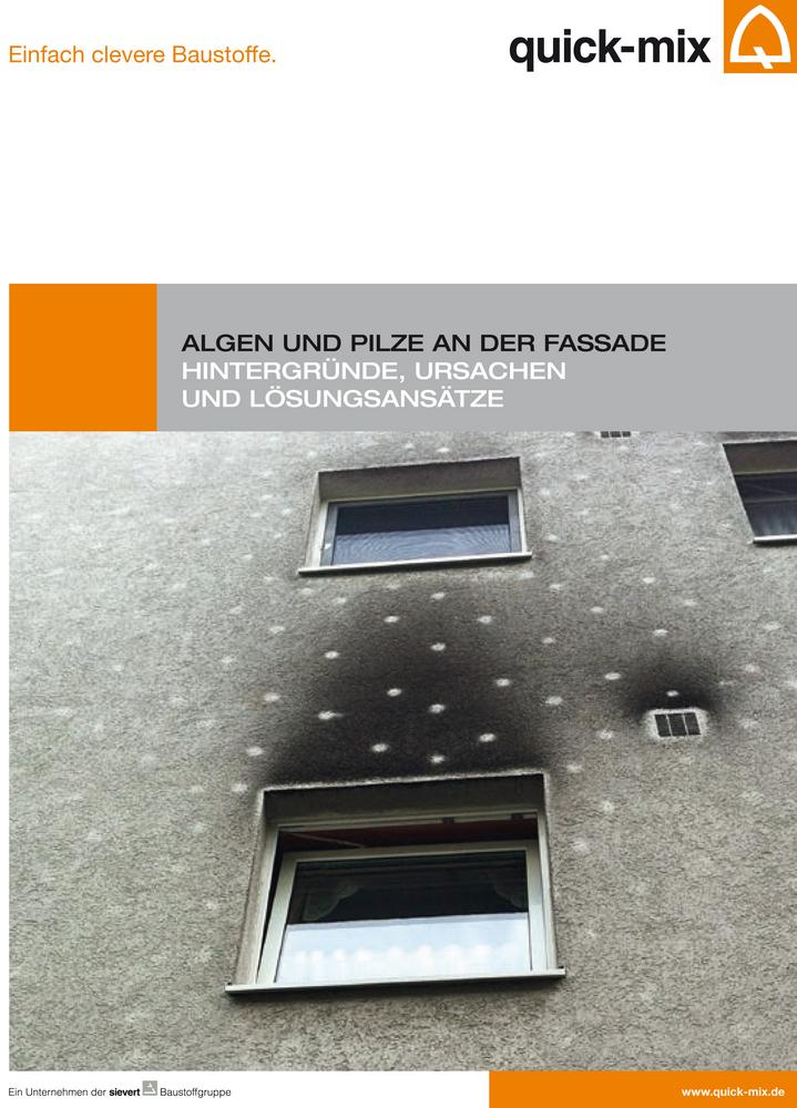Neue Broschüre: Algen und Pilze an der Fassade