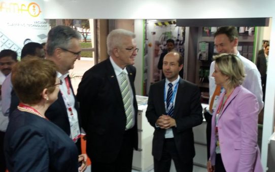 Ministerpräsident Kretschmann besucht AMF