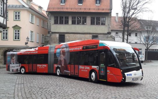 Esslinger IMC®-Batteriebusse von Vossloh Kiepe breitem Fachpublikum präsentiert