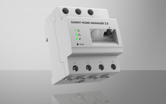 SMA optimiert Energiemanagement mit dem neuen kompakten Sunny Home Manager 2.0