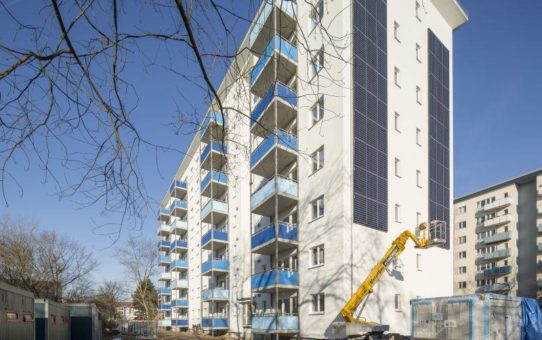 Energetische Sanierung von Mietshäusern - ein revolutionäres Projekt kann besichtigt werden