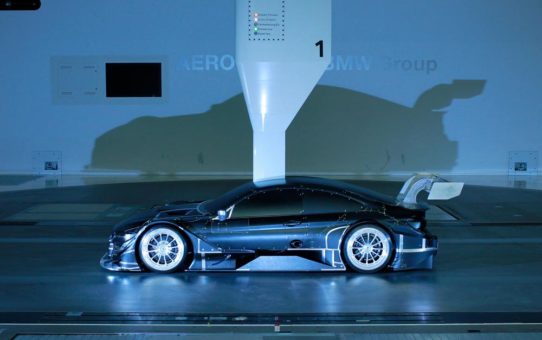 Der neue BMW M4 DTM im Windkanal: Präzisionsarbeit im Aero Lab der BMW Group