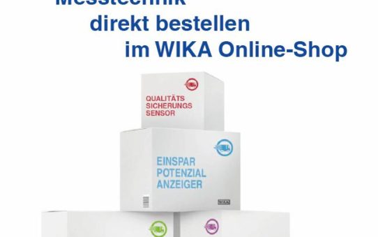 WIKA mit neuem Online-Shop