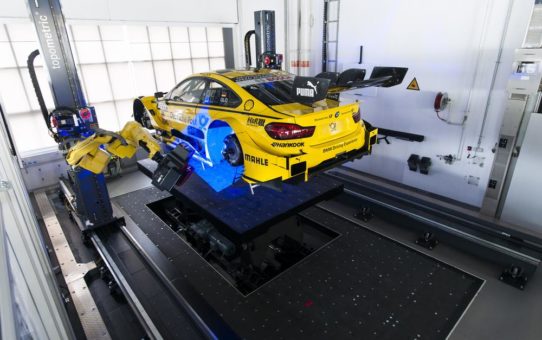 State-of-the-Art-Technologie: 3D-Messtechnik für maximale Genauigkeit beim BMW M4 DTM