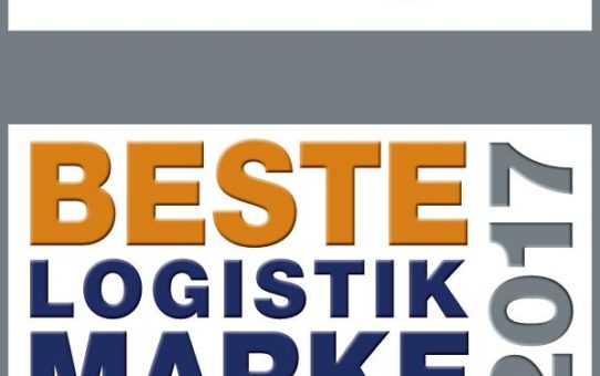 Sieger der Wahl „Beste Logistik Marke 2017“ ausgezeichnet