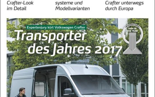 Sonderpublikation International Van of the Year 2017: Der neue Volkswagen Crafter