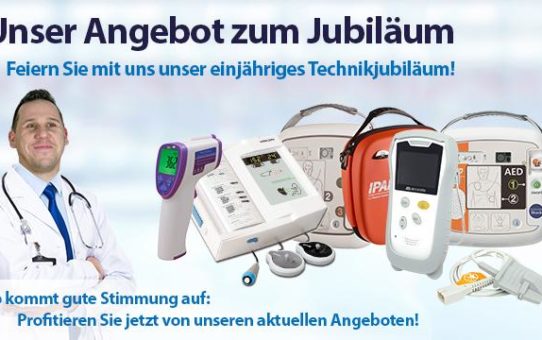 Technikjubiläum bei meddax24.de