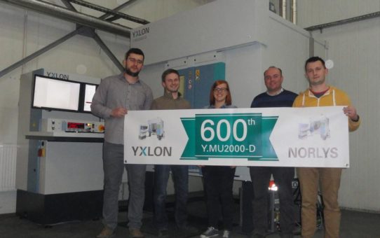 600. Standard-Röntgenprüfsystem YXLON MU2000-D erfolgreich bei NORLYS im Einsatz