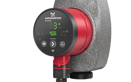 Die neue Grundfos Alpha2 kann jetzt auch den hydraulischen Abgleich