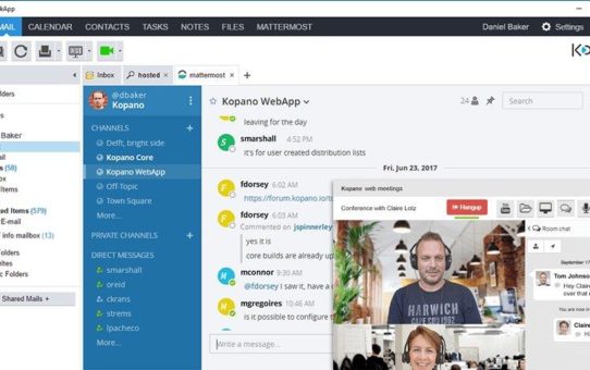 Kopano und Mattermost bieten eine Open Source Alternative für Slack und MS-Teams