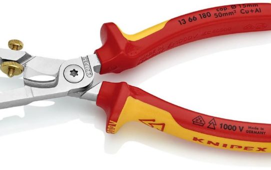 KNIPEX StriX – Schneiden und Abisolieren ohne Werkzeugwechsel