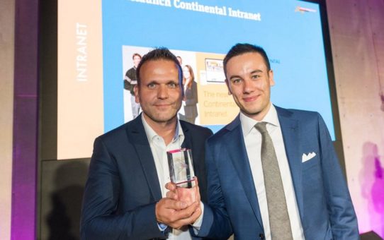 Bestes Intranet: Continental und ]init[ gewinnen europaweiten Digital-Award