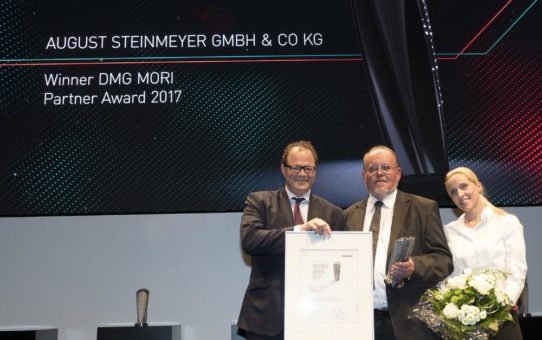 „DMG MORI Partner Award 2017“ für August Steinmeyer