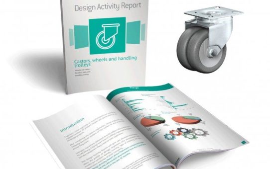 TraceParts veröffentlicht Kennzahlen zur Verwendung von Rollen, Rädern und Zubehör von Transportwägen in CAD-Projekten