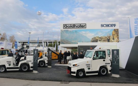 Goldhofers »SHERPA« E: Publikumsmagnet auf der Interairport 2017