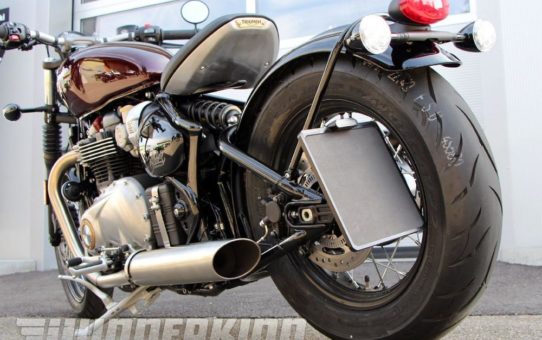 „Gestylte Kehrseite“ - jetzt für Triumph Bonneville Bobber 2017-