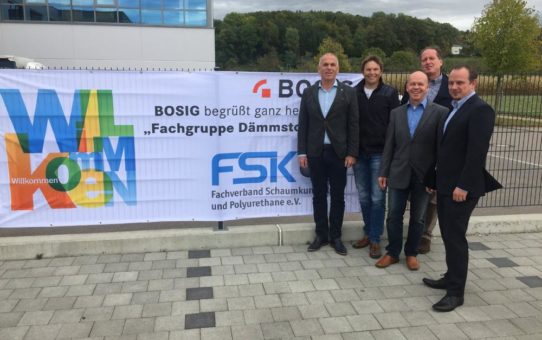 FSK-Fachgruppe Dämmstoffe tagte bei der BOSIG GmbH