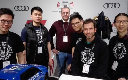 Studententeam der TU Ilmenau gewinnt Audi Autonomous Driving Cup 2017