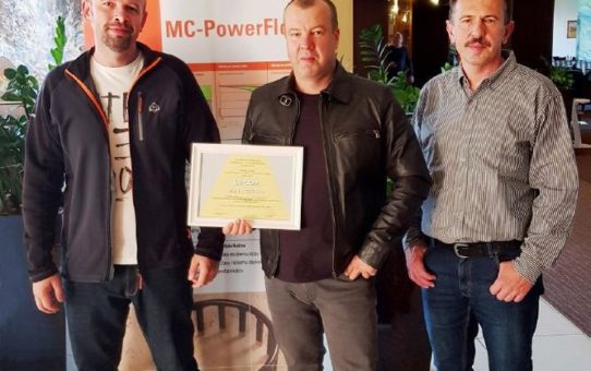 Strabag und MC-Bauchemie gewinnen 1. Preis für UHPC-Beton in Slowakei