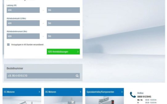 ebm-papst: Online-Portal für mehr Kundenservice