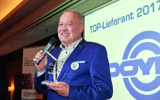 DOYMA ist „TOP-Lieferant 2017“ der EUROBAUSTOFF