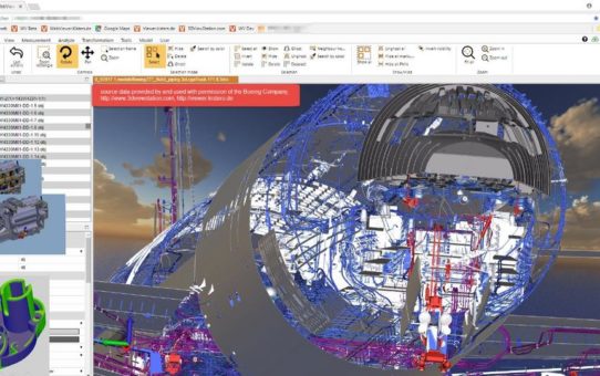 KISTERS 3DViewStation WebViewer jetzt mit 3D Fly Through und KnowHow Schutz Funktionalität