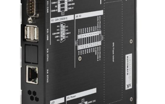 CANNON-Automata stellt ARM-basierten 32bit Controller mit integriertem Feldbus- und Panel-Interface vor