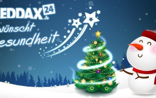 meddax24.de verpackt medizintechnisches Portfolio, Weihnachtsangebote und Weihnachtsgrüße in kleine Weihnachtsgeschichte