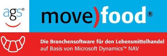 Microsoft Dynamics™ NAV: Warenwirtschaftssoftware move)food® für den Lebensmittelhandel bei ags, Halle 10, Stand B71, auf der LogiMAT 2018