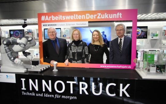 InnoTruck geht mit dem Wissenschaftsjahr 2018 auf Tour