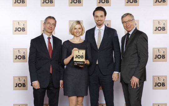 MC-Bauchemie wird mit TOP JOB-Arbeitgebersiegel ausgezeichnet