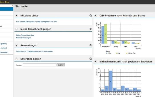 Control 2018: CAQ mit SAP - integrierte SAP-Lösungen für das Qualitätsmanagement