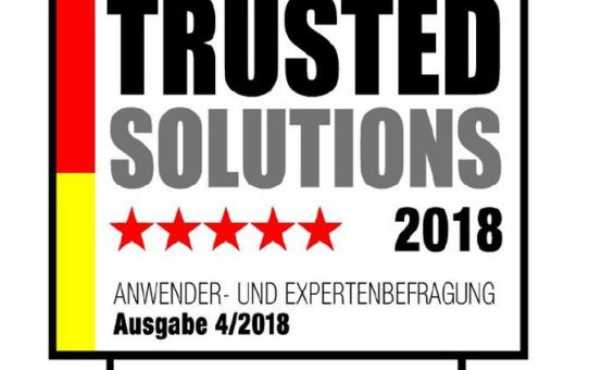 cobra CRM von COMPUTER BILD als "Trusted Solution" ausgezeichnet