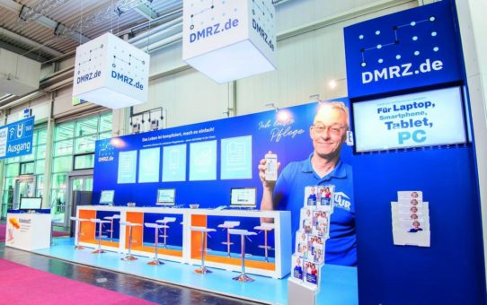 Besucherandrang am Messestand von DMRZ.de so groß wie nie zuvor