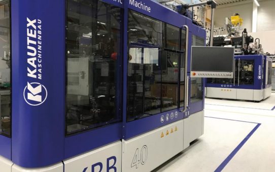 Kautex Maschinenbau mit KBB-Flaschenmaschine auf der NPE 2018