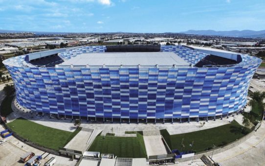 Estadio Cuauhtémoc: Weltweit größtes Mosaik aus ETFE Folie
