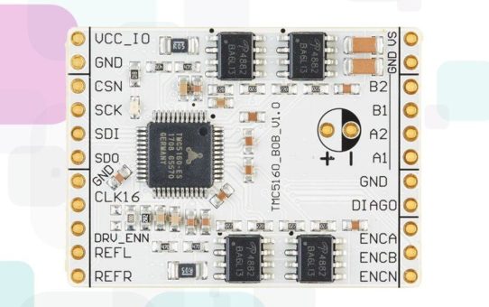 Mehr Leistung mit dem Schrittmotor Controller/Treiber-IC TMC5160