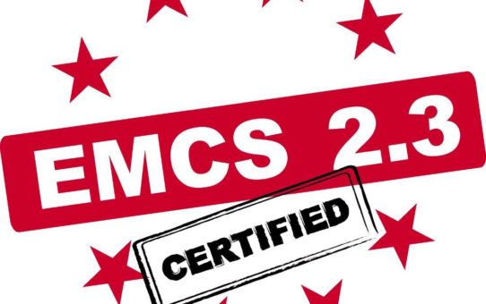 OpenTAS für EMCS 2.3 zertifiziert