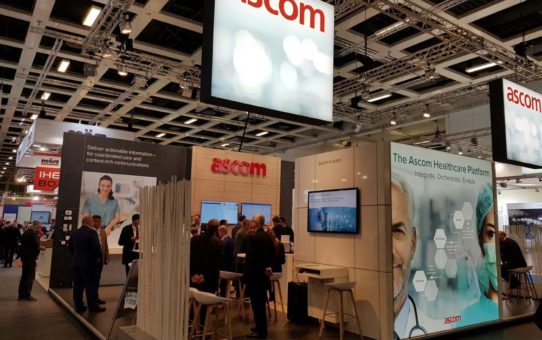 Großer Andrang die „Ascom Healthcare Platform“ kennenzulernen