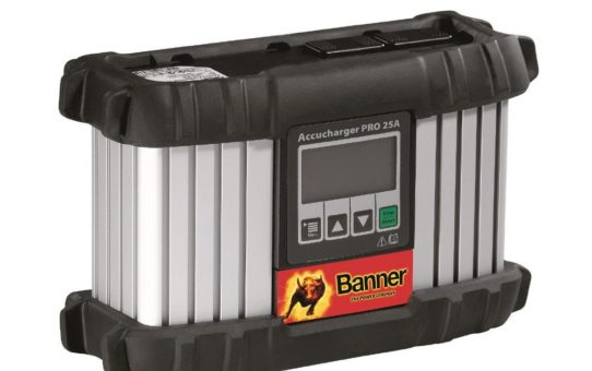 Volle Power mit neuem Banner Accucharger Pro 25A