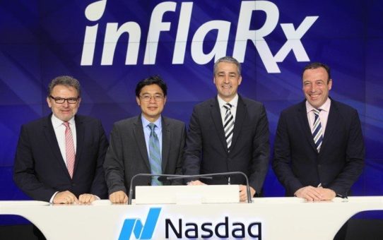 InflaRx aus Jena sammelt weitere $ 117 Mio. an der NASDAQ ein