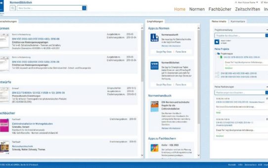 Die NormenBibliothek überzeugt mit neuer Nutzeroberfläche