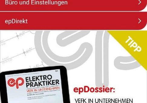 Normen und Vorschriften auf die Baustelle gebracht - ep Elektropraktiker launcht epVorschriften App