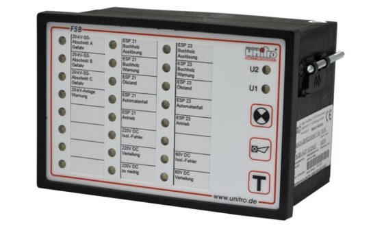 Neues intelligentes Fronteinbau Störmeldesystem von UNITRO-Fleischmann