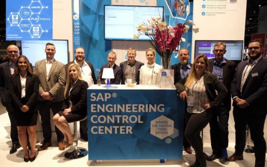 Die SAP PLM Alliance auf der SAPPHIRE NOW® zeigte “SAP® Engineering Control Center: Where the Digital Twin Begins!”