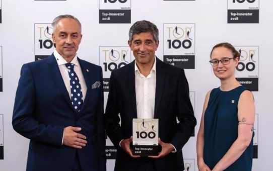 MedTec Medizintechnik bereits zum 3. Mal als TOP 100 Top-Innovator ausgezeichnet