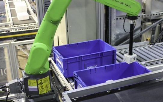 Dematic bringt Roboterarm für die automatische Kommissionierung auf den Markt