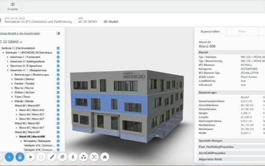 Graphisoft und NOVA Building IT starten gemeinsames Open Bim Projekt