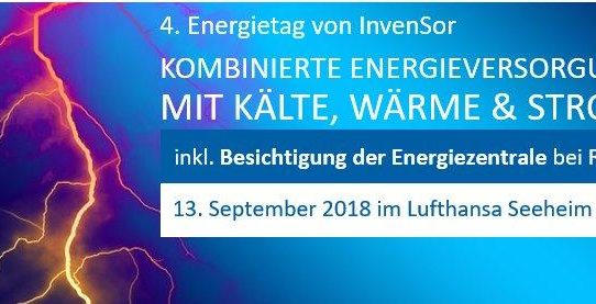 4. Energietag von InvenSor am 13. September 2018
