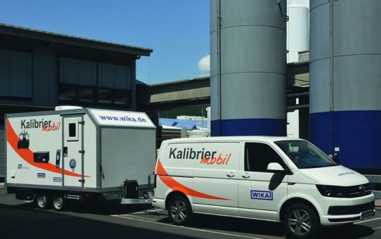 High-End-Kalibrierung  jetzt auch in mobilem Labor